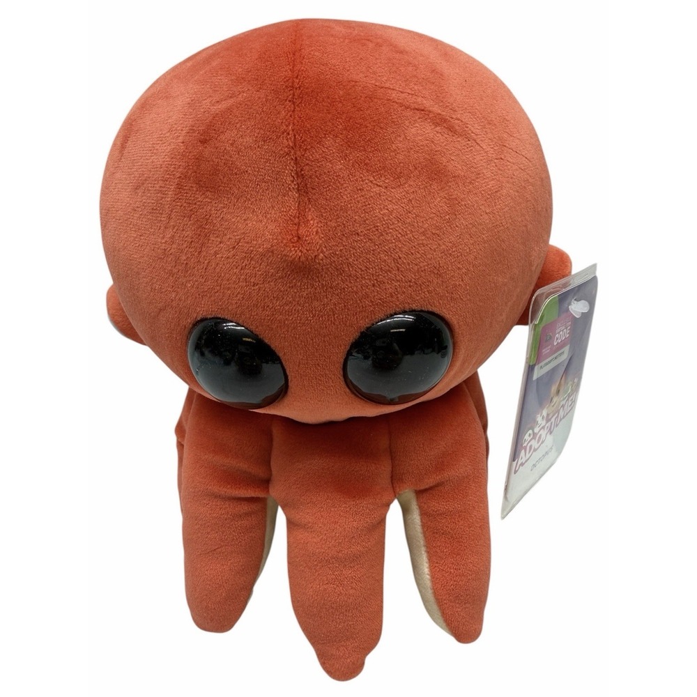 Adopt Me Octopus Plush Toy w/ Virtual Item Code Jazwares 7" Stuffed Animal NWT
